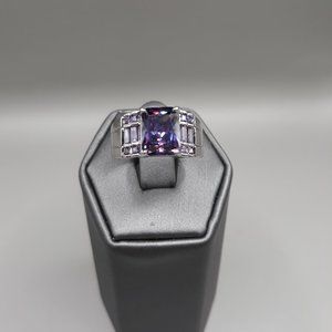Sterling Silver Amethyst Ring